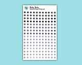 DIGITAL DOWNLOAD Date Dots (6 color variations!)