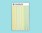 DIGITAL DOWNLOAD Vertical Washi Strips (8 colors available!)