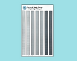 DIGITAL DOWNLOAD Vertical Washi Strips (8 colors available!)