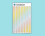 DIGITAL DOWNLOAD Vertical Washi Strips (8 colors available!)